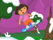 Dora Snowboard Jeu